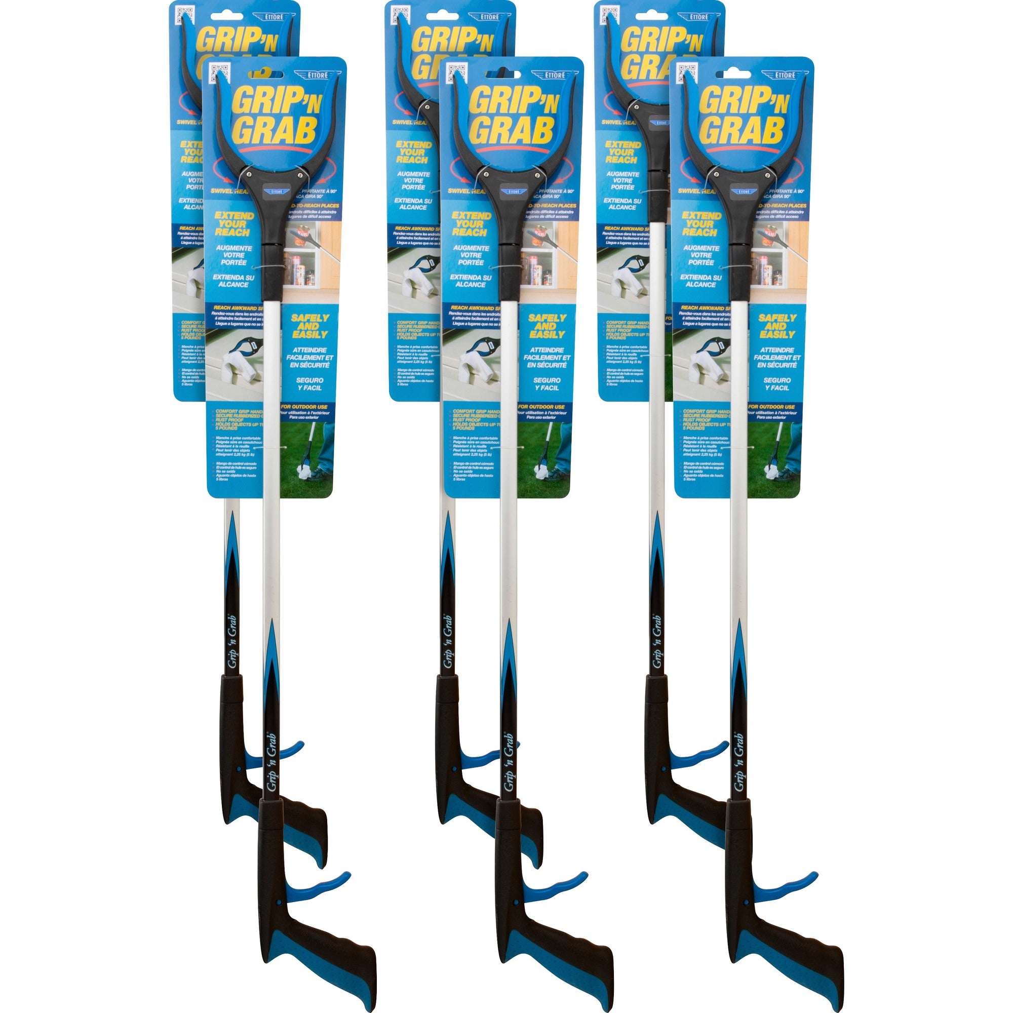 Ettore Grip 'n Grab Multipurpose Pickup Tool - 2000