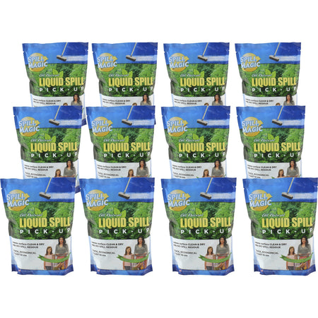 Spill Magic All-Purpose Spill Clean Up - 12 / Carton - Blue