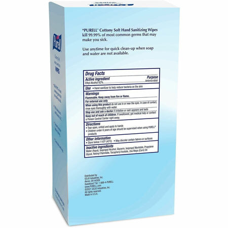 PURELL&reg; Cottony Soft Sanitizing Wipes - Left