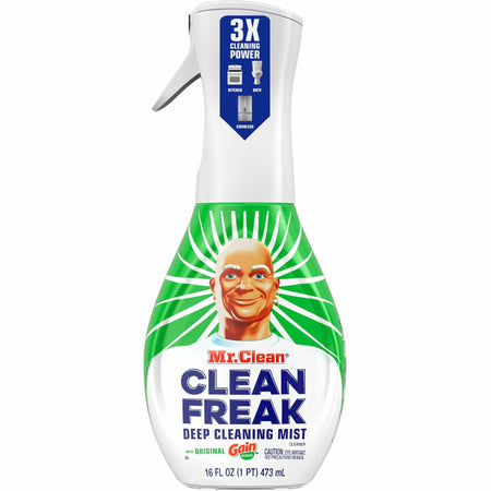 Mr. Clean Deep Cleaning Mist - 16 fl oz (0.5 quart) - Gain Scent - Easy to Use, Disinfectant, Deodorize - Multi - 6 / Carton