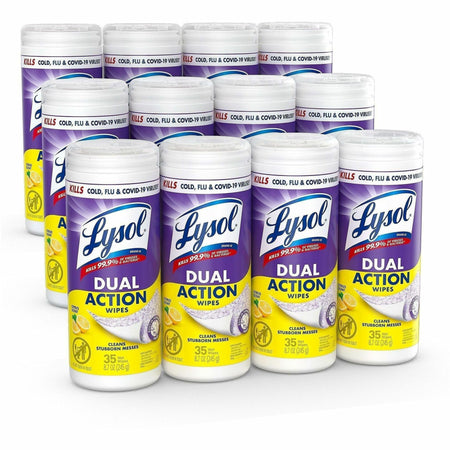 Lysol Dual Action Wipes - 2000