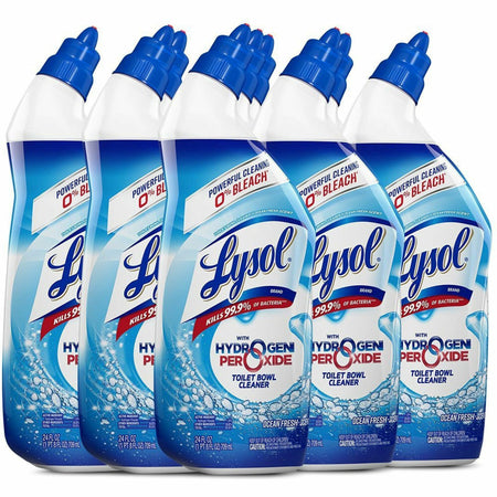 Lysol Hydrogen Peroxide Toilet Cleaner - Soap Scum Remover - Ocean Fresh Scent - Restroom & Cleaners