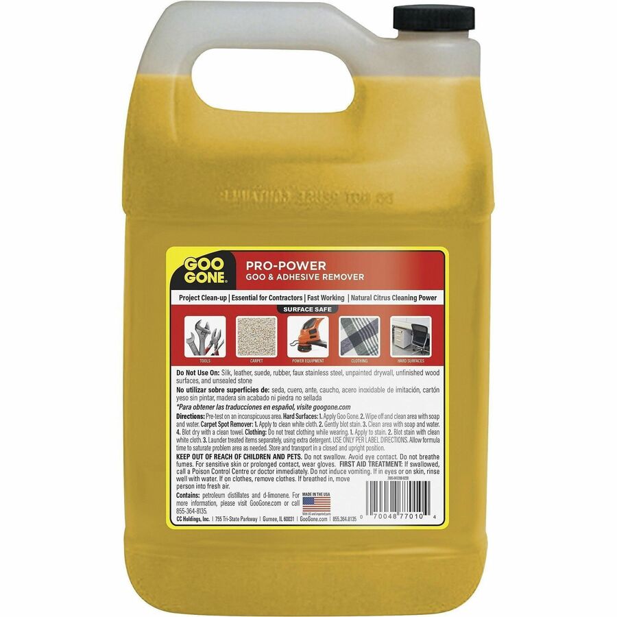 Goo Gone 1-Gallon Pro-Power Goo Remover - Front