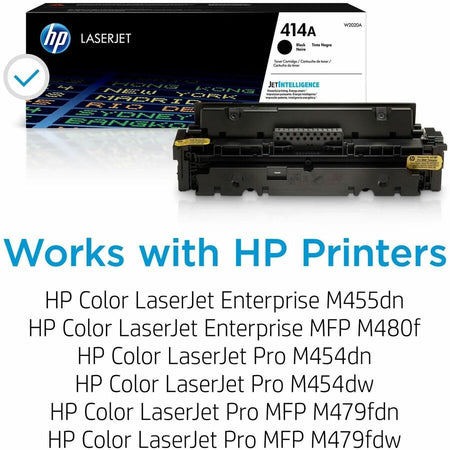 HP 414A Original Laser Toner Cartridge - Black - 1 Each - Alternate-Image2