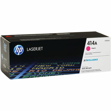 HP 414A (W2023A) Original Laser Toner Cartridge - Magenta - 1 Each - Alternate-Image2