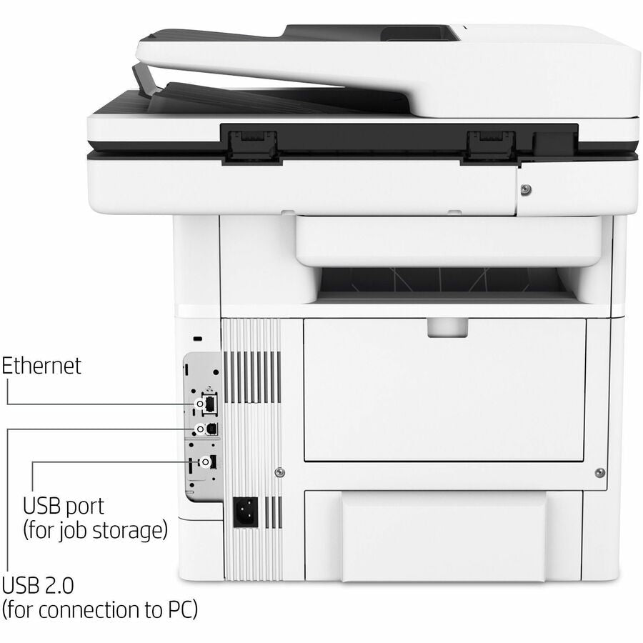 HP LaserJet M528dn Laser Multifunction Printer - Monochrome - Alternate-Image8