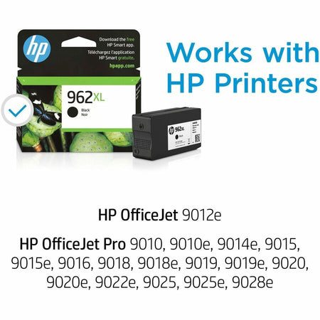 HP 962XL (3JA03AN) Original High Yield Inkjet Ink Cartridge - Black - 1 Each - Alternate-Image4