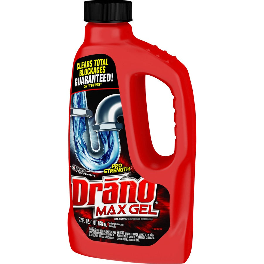 Drano Max Gel Clog Remover - Left