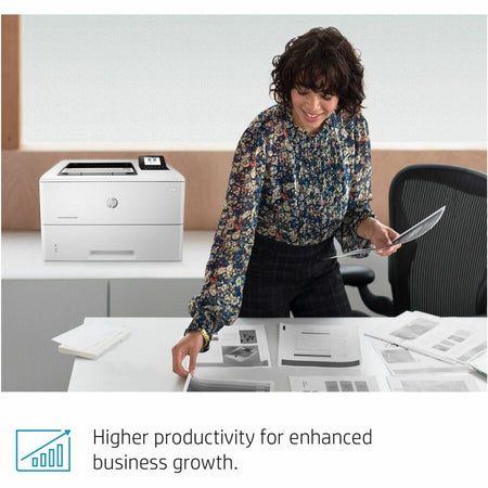 HP LaserJet Enterprise M507 M507dn Desktop Laser Printer - Monochrome - Alternate-Image5