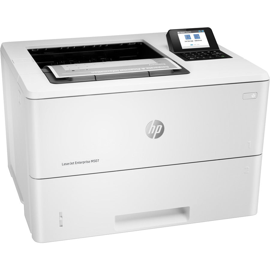 HP LaserJet Enterprise M507 M507dn Desktop Laser Printer - Monochrome - Right
