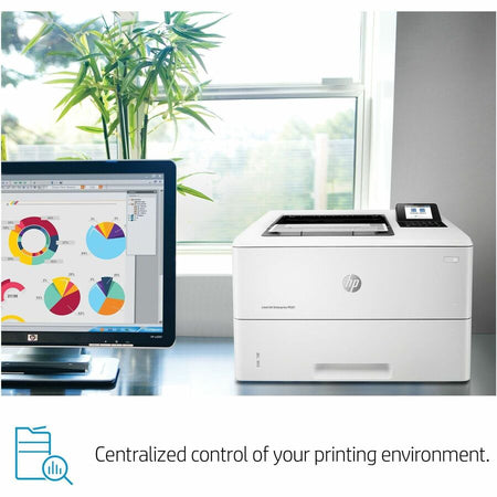 HP LaserJet Enterprise M507 M507dn Desktop Laser Printer - Monochrome - Alternate-Image4