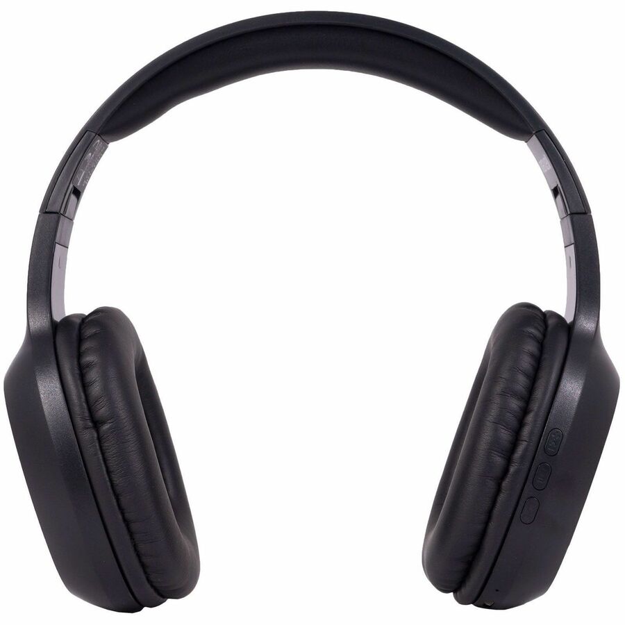 Maxell Bass 13 Wireless Headphones - Wireless - Bluetooth - 20 Hz to 20 kHz - Over-the-head, On-ear - Circumaural - Black