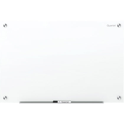 Quartet Magnetic Glass Dry-Erase Board - 96x48’’ Brilliance White - Surface - Dry Erase Boards