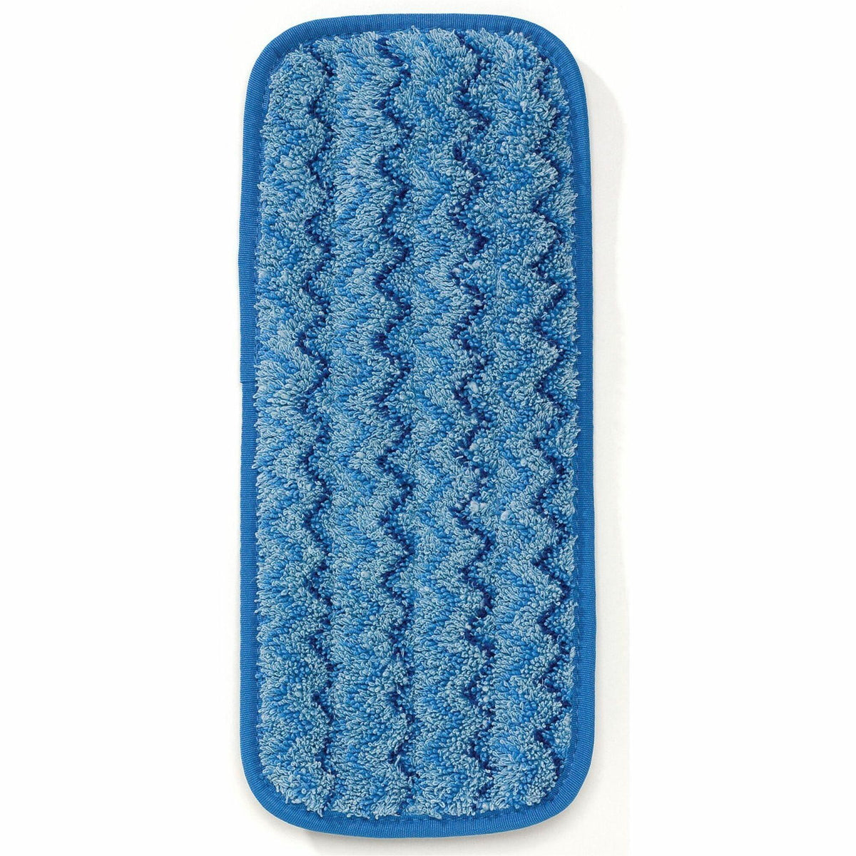 Rubbermaid Commercial Hygen 11" Microfiber Wet Mop - 13.75" Width x 0.50" Height MicroFiber Head - Hook & Loop Backing, Durable - Blue - 1 Each