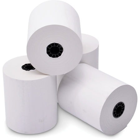 ICONEX 3-1/8" Thermal POS Receipt Paper Roll - 3 1/8" x 220 ft - White - 50 / Carton