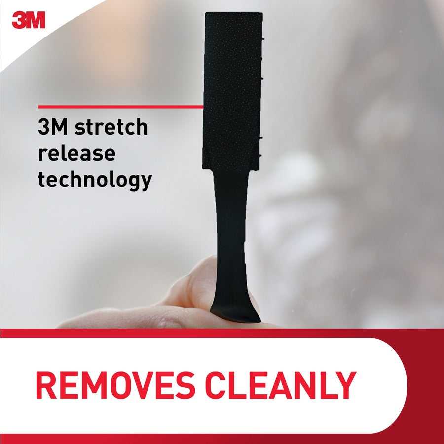 Command Display Ledges - 3" Height x 4" Width x 3.5" Depth - Slate - Plastic - 2 / Pack