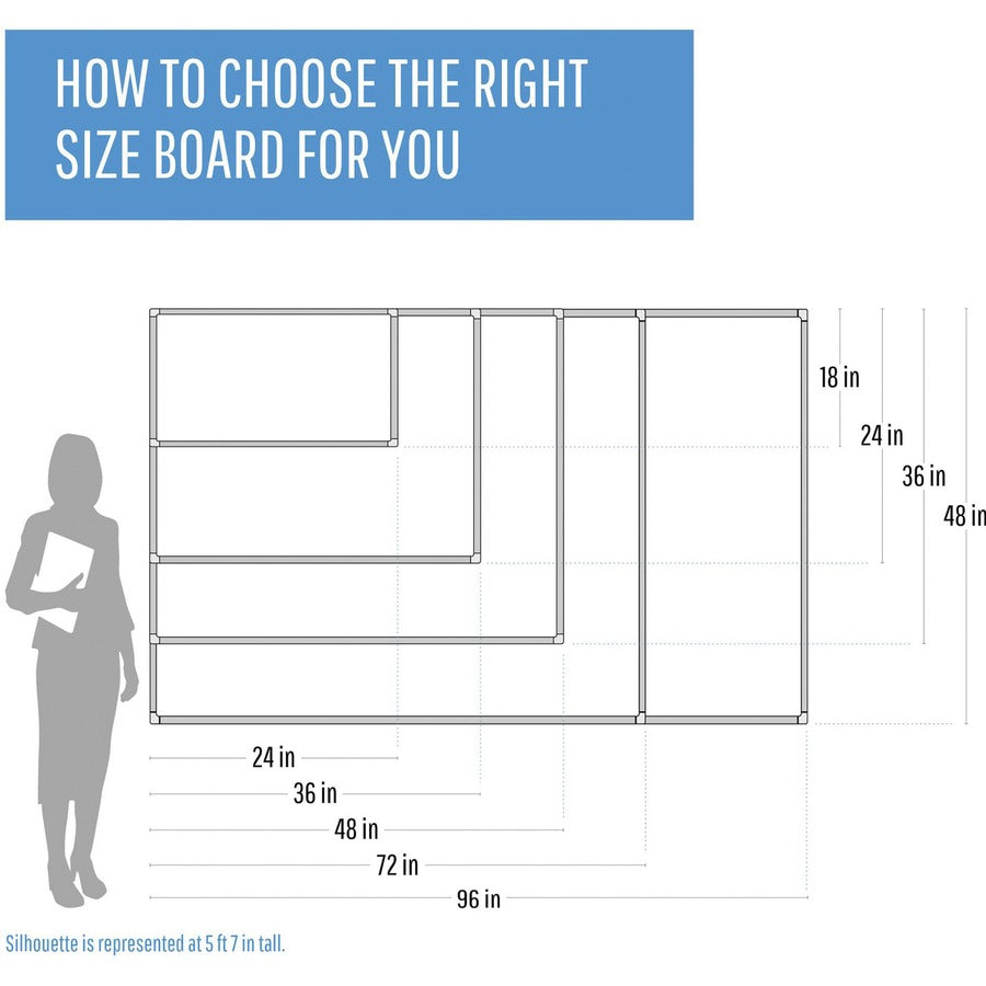 MasterVision Ayda Cork Bulletin Board - 0.50" Board Height x 18" Board Width x 24" Board Depth - Cork Surface - Self-healing, Durable, Resilient, Heavy-gauge - Aluminum Frame - 1 Each