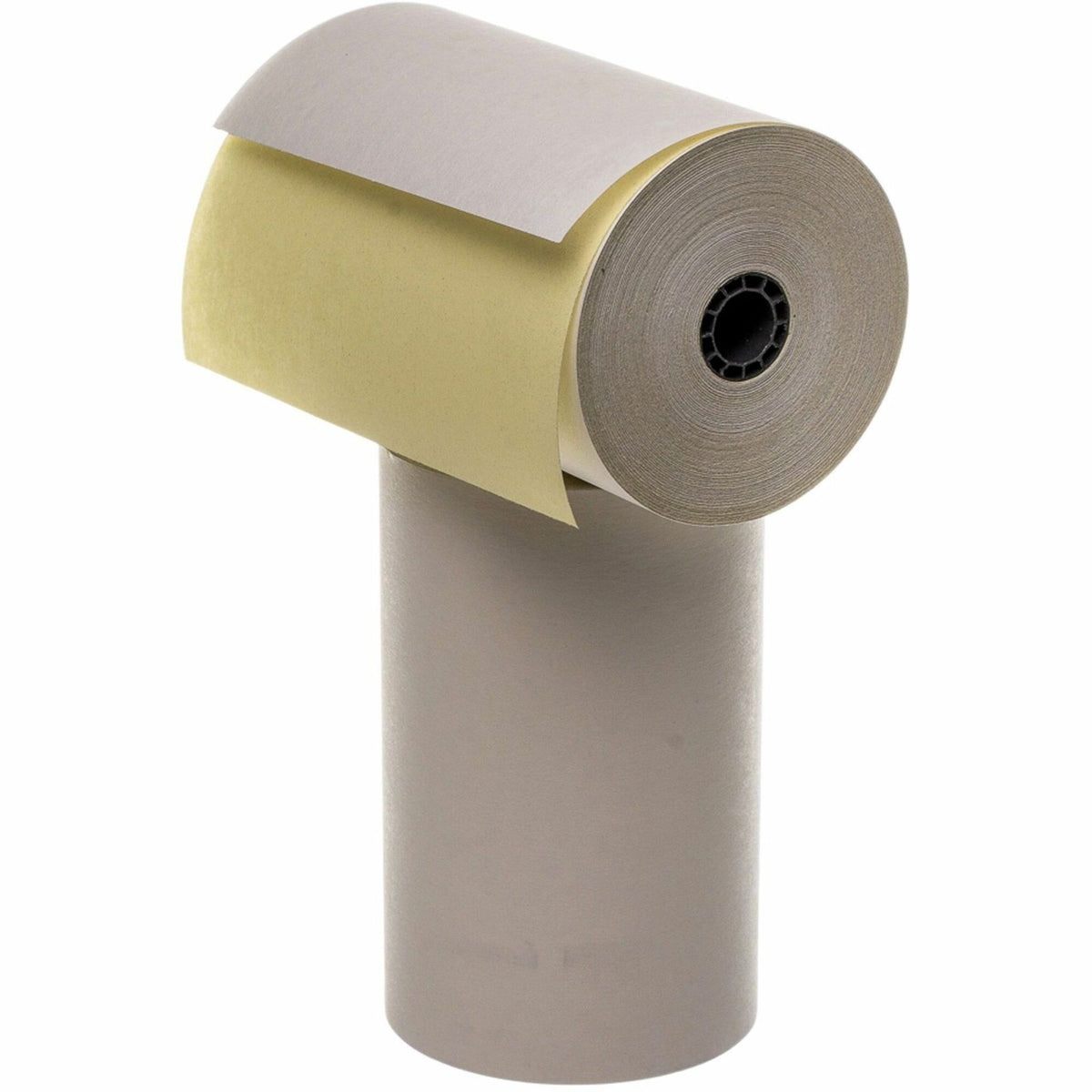 ICONEX 3-1/4" 2-ply Carbonless Paper Roll - 3 1/2" x 80 ft - White - 60 / Carton