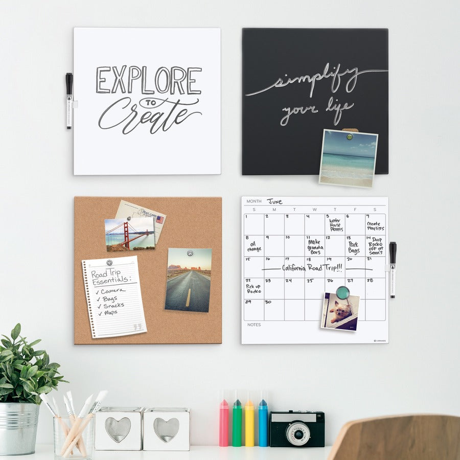U Brands Magnetic Frameless Dry-Erase Calendar Board - Alternate-Image4