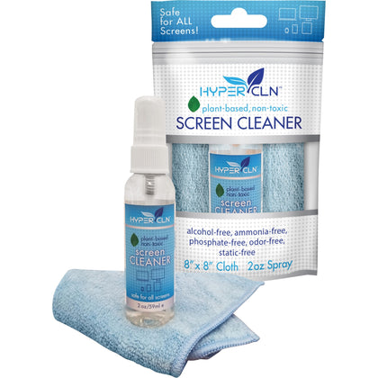 Falcon HyperClean Plant-based Screen Cleaner Kit - Multipurpose 2 fl oz Spray Bottle - Electronics Cleaning Supplies