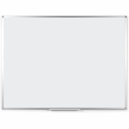 MasterVision Ayda Melamine Dry Erase Board - 48" (4 ft) Width x 36" (3 ft) Height - Melamine Surface - Rectangle - Horizontal/Vertical - 1 Each