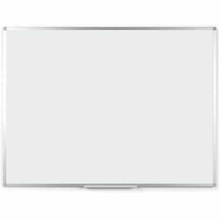 MasterVision Ayda Steel Dry Erase Board - 24" (2 ft) Width x 18" (1.5 ft) Height - White Steel Surface - Aluminum Frame - Rectangle - Horizontal/Vertical - Magnetic - 1 Each