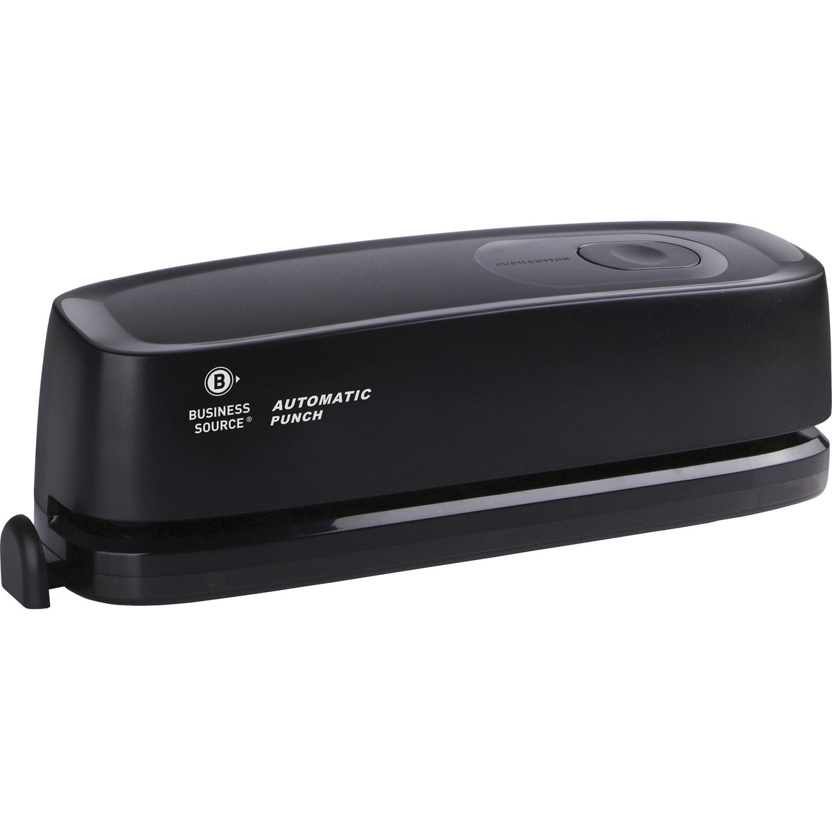 Business Source Electric Hole Punch: 3 Punch Heads 10 Sheet Capacity - Paper Punches