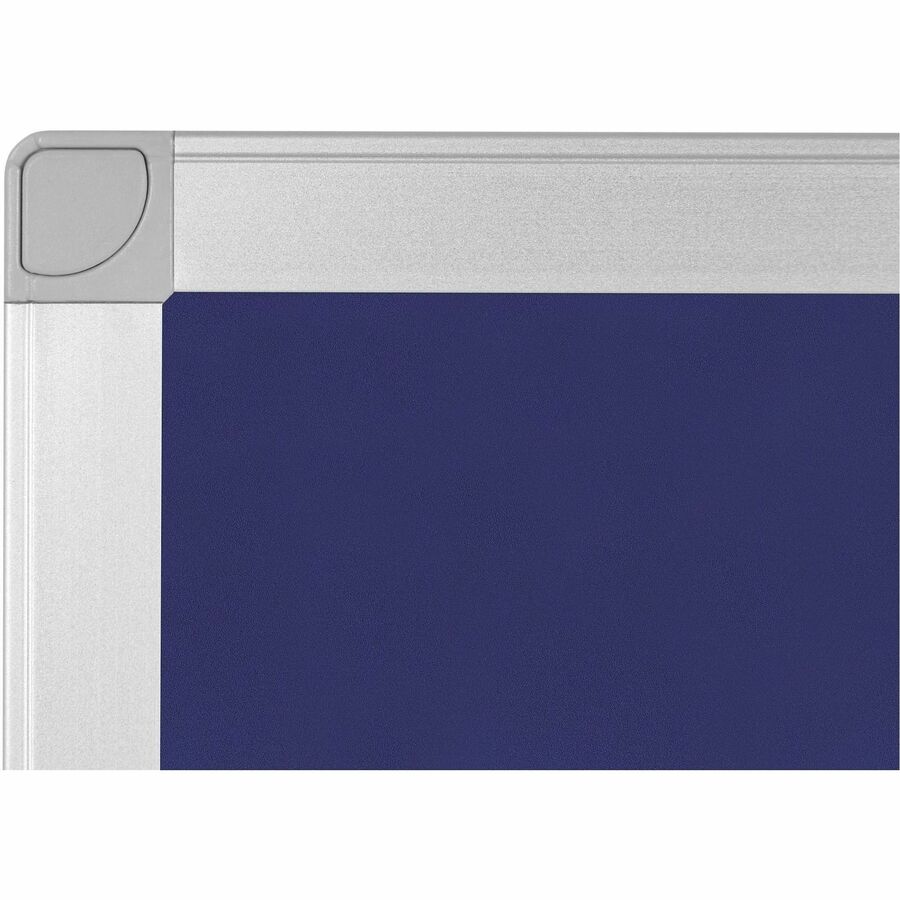 MasterVision Ayda Fabric 24"W Bulletin Board - Top