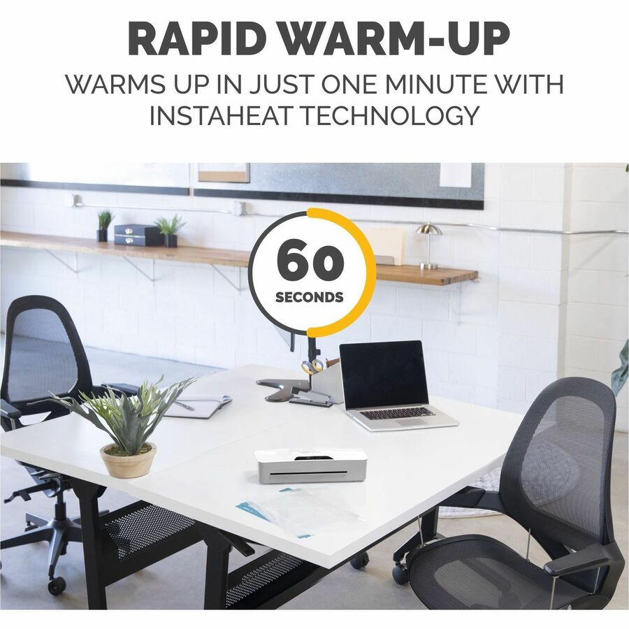 Fellowes Halo 95 Laminator: Pouch Starter Kit for 9.50" Width, 0.2 mil Thickness