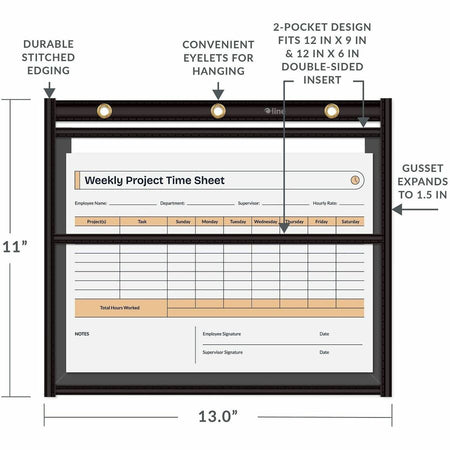 C-Line Dual Pocket Shop Ticket - Alternate-Image4