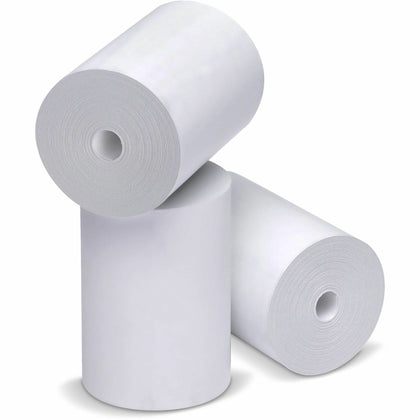 ICONEX Thermal Paper: 2 1/4’’ x 75 ft White Rolls - 50/Carton - Register / Receipts