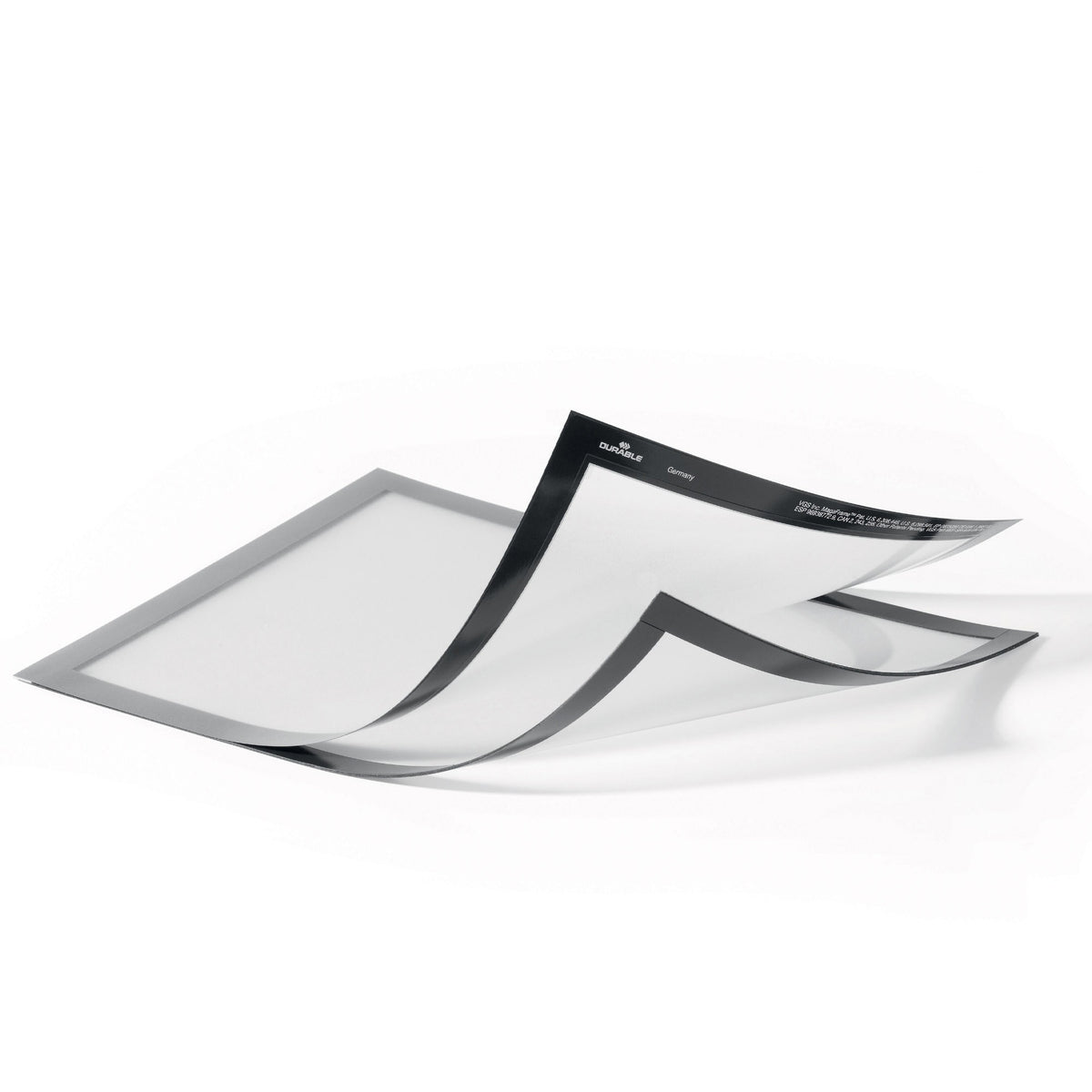 DURABLE Magnetic Folding Infoframe: Metal-mountable Insertable Foldable - Signs & Nameplates