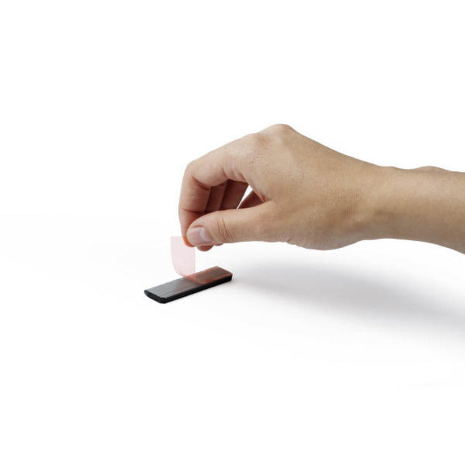 DURABLE DURAFIX Clip - 2.4" Width - for Notes, Door, Reminder, Glass, Refrigerator, Cabinet, Appointment, Reminder - Residue-free, Easy to Use - Black - 10 / Pack