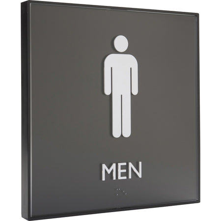 Lorell Men's Restroom Sign - Right