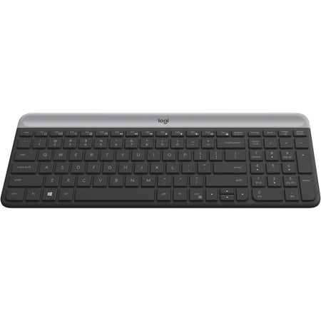 Logitech MK470 Slim Combo: Graphite Keyboard & Mouse - Wireless RF - 1000 dpi - Keyboards Mice