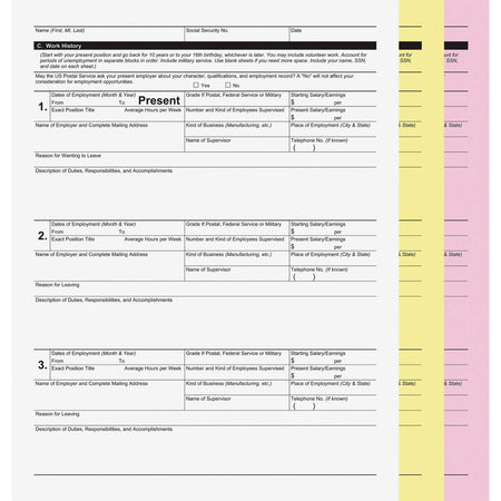 ICONEX SecurIT 3-part Digital Carbonless Form Paper - 2000