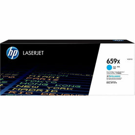 HP 659X (W2011X) Original High Yield Laser Toner Cartridge - Cyan - 1 Each - 1100