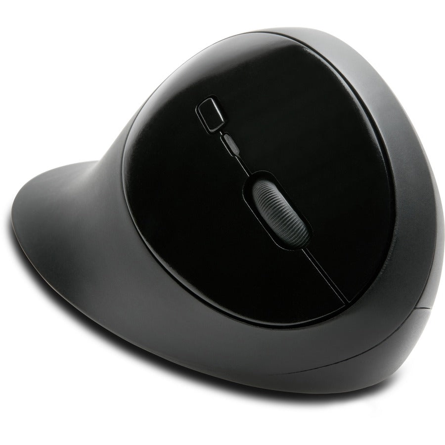 Kensington Pro Fit Ergo Wireless Mouse - Wireless - Bluetooth/Radio Frequency - 2.40 GHz - Black - USB - 1600 dpi - 5 Button(s) - 1 Each