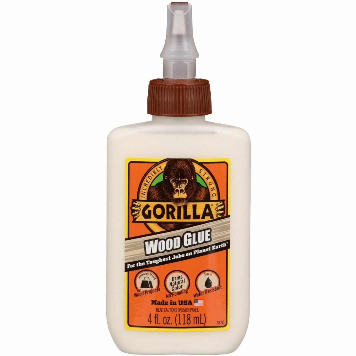 Gorilla Wood Glue - 4 oz - Off White - 1 Each