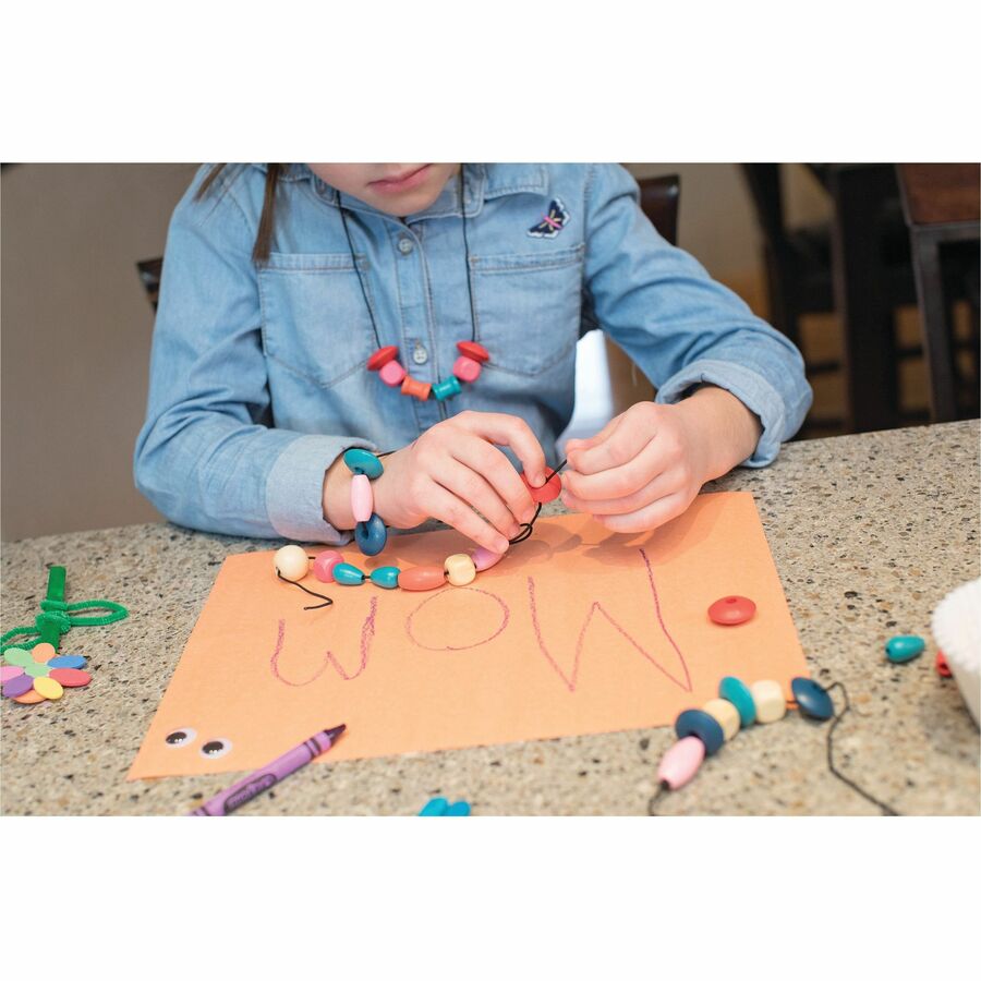 Creativity Street Pony Beads - Pony Bead - Assorted, Gold, Copper, Silver