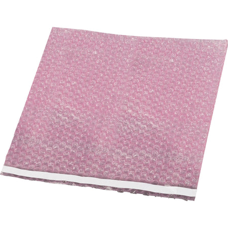 Sparco Anti-static Bubble Bag - 24" Length x 24" Width - Pink - Electronic Equipment, Tool, Accessories, Small Parts - 50 / Carton