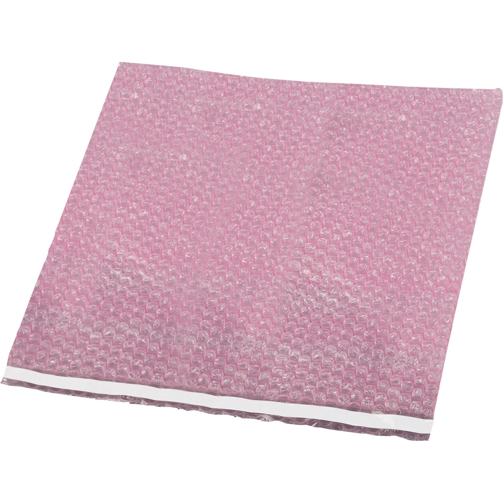 Sparco Anti-static Bubble Bag - 29" Length x 29" Width - Pink - Electronic Equipment, Tool, Accessories, Small Parts - 50 / Carton