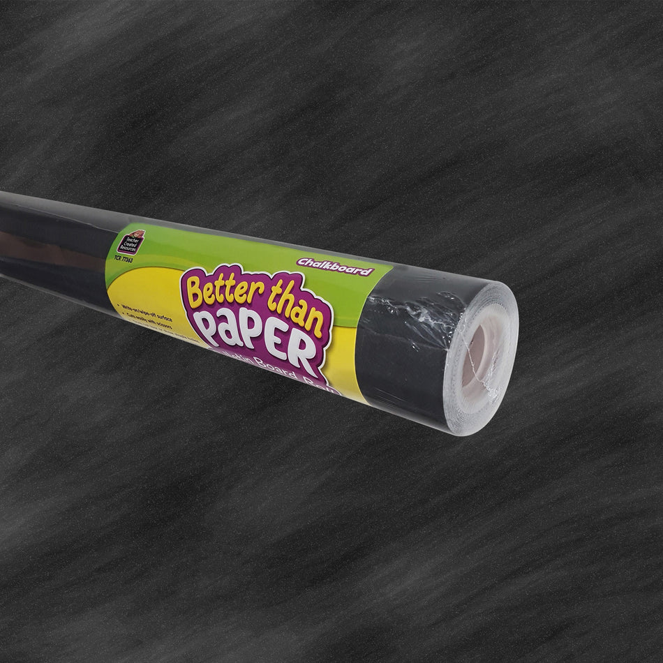 Teacher Created Resources Better Than Paper Board Roll - 12 ft Height x 48" Width - Chalkboard - 1 Roll