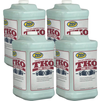 Zep TKO Hand Cleaner: Lemon Lime Scent 1 gal - Dirt Grime Grease Remover - Soaps/Cleaners