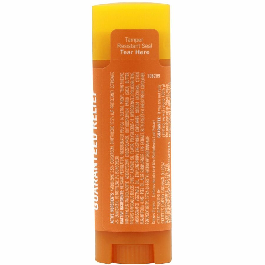 O'Keeffe's Lip Repair SPF 35 Lip Protectant Sunscreen - Cream - 0.15 fl oz - For Dry Skin - SPF 35 - Applicable on Lip - Cracked/Scaly Skin, Sunburn - Moisturising, Water Resistant - 1 Each