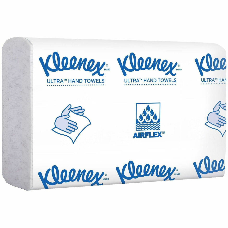 Kleenex Reveal Multifold Paper Towels - Multifold - 7.50" Width x 9.40" Length - Embossed Kleenex Brand Logo - White - 150/Pack - 16 / Carton