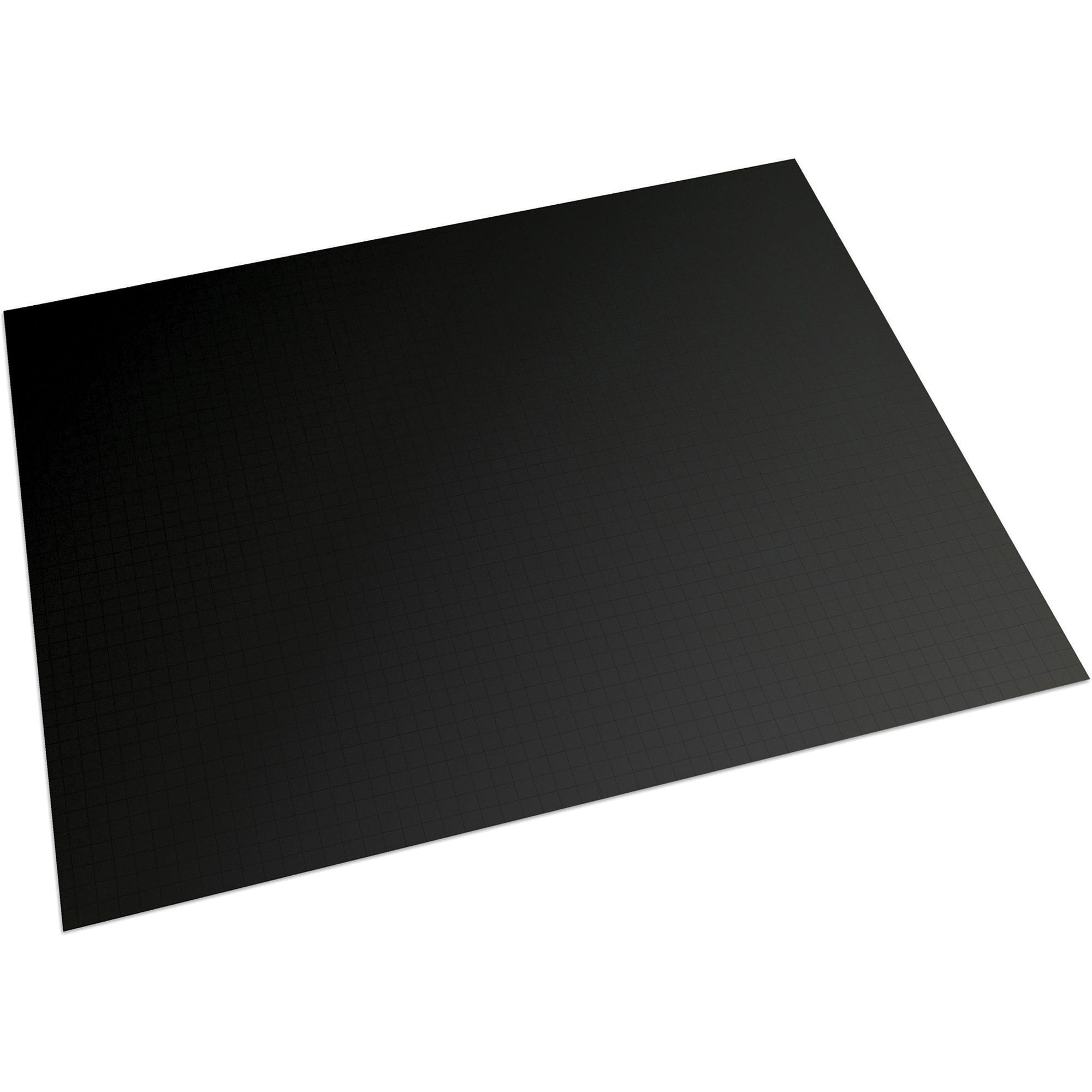 Ghostline Faint 1/2" Grid Foam Board - Chart, Wood, Graph, Decoration, Home, Art, Office, Craft, School Project, Mounting, Display, ... - 22" Width x 187.5 mil Thickness x 28" Length - Black - Foam, Polystyrene - 10 / Carton