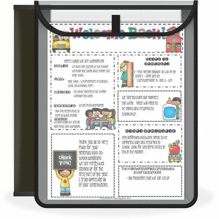 C-Line Homework Connector Pocket Folder - Alternate-Image2