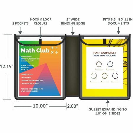 C-Line Homework Connector Pocket Folder - Alternate-Image4