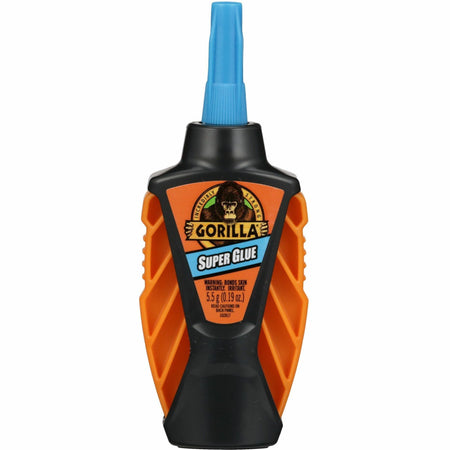 Gorilla Micro Precise Super Glue - 0.19 oz - Clear - 1 Each